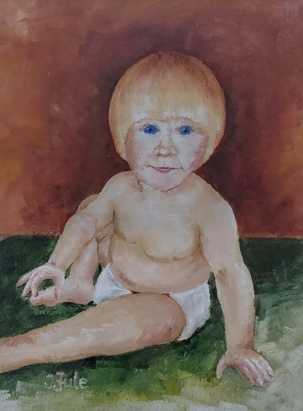 Maleri av menneske